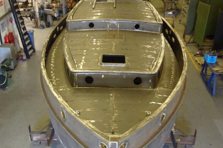 Nominaal Federaal Dicteren W40 staal casco – NAZ-schepen